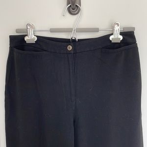 Liz Claiborne Women's Audra Black Pants; Size 8